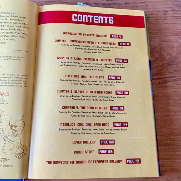 Simpsons Futurama Crossover Crisis Slipcase Bonus Reprint Comic Bongo 2010 - Picture 9 of 10